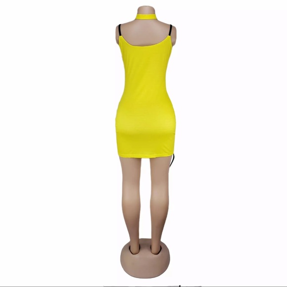 Graphic Lace Up Dress 🕷 - Picture 4 of 4